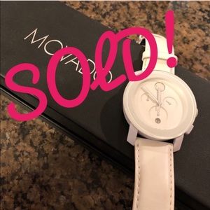 Authentic Women’s Movado BOLD White Watch